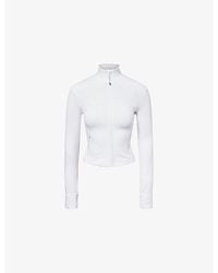 lululemon - Nulu Define Cropped Stretch-Woven Jacket - Lyst