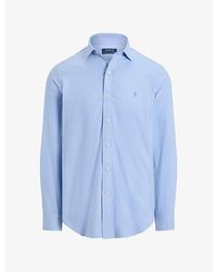 Polo Ralph Lauren - Logo-Embroidered Perfect-Fit Cotton-Blend Shirt - Lyst