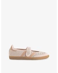 adidas - Samba Jane Raffia Trainers - Lyst