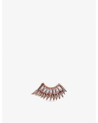 Kismet by Milka - Winged 0.16Ct Baguette-Diamond Stud Earring - Lyst