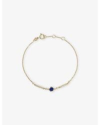 Astley Clarke - Icon 14Ct- Lab-Grown Diamond And Sapphire Bracelet - Lyst