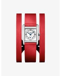 Longines - L5.200.4.75.0 Mini Dolcevita Double Strap Stainless-Steel And Leather Quartz Watch - Lyst