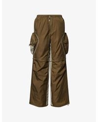 Oakley - Latitude Flight Straight-Leg Relaxed-Fit Shell Cargo Trousers - Lyst