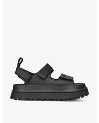 UGG - Goldenglow Adjustable-Strap Woven Sandals - Lyst