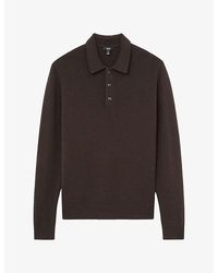 Reiss - Daunton Half-Button Cashmere Polo - Lyst