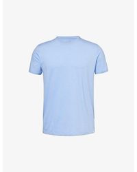 Derek Rose - Basel Short-Sleeved Stretch-Woven Pyjama Top - Lyst