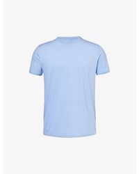 Derek Rose - Basel Short-Sleeved Stretch-Woven Pyjama Top - Lyst