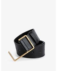 Zadig & Voltaire - La Cecilia Obsession C-buckle Leather Belt - Lyst