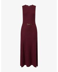 Gabriela Hearst - Meier Belted Wool And Cashmere Blend Maxi Dress - Lyst