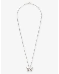 Serge Denimes - Butterfly 925 Sterling Necklace - Lyst