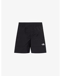 The North Face - Easy Wind Logo-embroidered Shell Shorts - Lyst