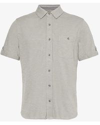 PAIGE - Brayden Patch-pocket Regular-fit Cotton Shirt - Lyst