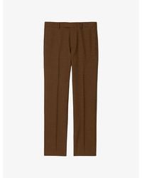 Sandro - Pressed-Creased Classic-Fit Wool Suit Trousers - Lyst