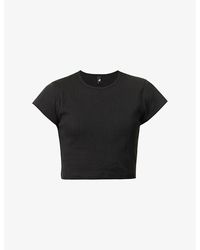 Cou Cou Intimates - Pointelle Slim-fit Organic-cotton T-shirt X - Lyst