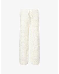 Rails - X Lspace Maja Drawstring Cotton-Blend Trousers - Lyst