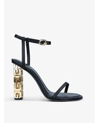Givenchy - G-cube Leather Sandals - Lyst