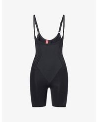 Spanx - Sculpt Gofigure Open-Bust Mid-Thigh Bodysuit - Lyst