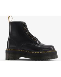 vegan sinclair platform boots
