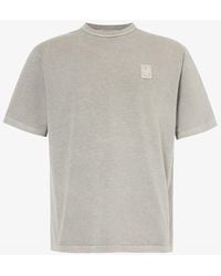 Belstaff - Brand-patch Crewneck Cotton-jersey T-shirt - Lyst