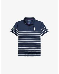 Polo Ralph Lauren - X Wimbledon Ball Boy Stretch-Woven Polo Shirt - Lyst
