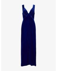 Reformation - X Alexa Chung Legacy Velvet Gown - Lyst