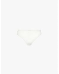 Sloggi - Ever Ease String Stretch-Cotton Thong - Lyst