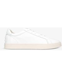 Tod's - Allacciata Cassetta Leather Low-top Trainers - Lyst