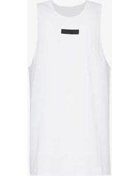 Fear Of God - Brand-patch Sleeveless Stretch-cotton Top - Lyst