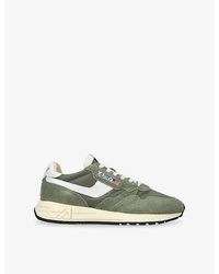 Autry - Reelwind Low Runner Leather And Nylon Trainers - Lyst