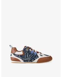 Kurt Geiger - K Slim Denim Trainers - Lyst