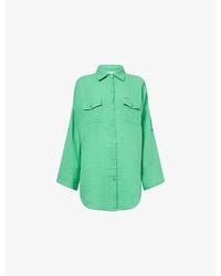 Melissa Odabash - Elena Loose-Fit Cotton Shirt - Lyst