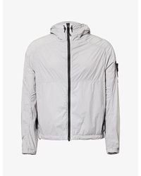 Stone Island - Ultralight Hooded Woven Jacket - Lyst