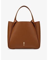 Christian Louboutin - Bettina Mini Empire Leather Tote Bag - Lyst