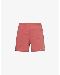 Represent - Brand-embroidered Regular-fit Cotton-blend Shorts Xx - Lyst