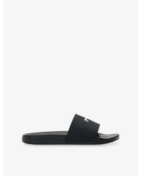 AllSaints - Underground Rubber Sliders - Lyst