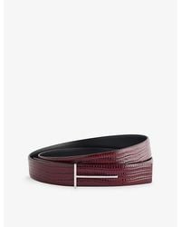 Tom Ford - Slim-T Reversible Leather Belt - Lyst