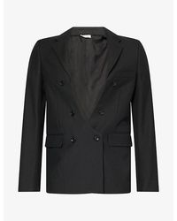 Comme des Garçons - Double-Breasted Wool-Blend Blazer - Lyst