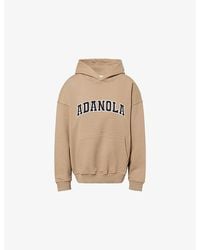 ADANOLA - Varsity Oversized Cotton Hoodie - Lyst