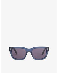 Tom Ford - Ft1333 Andy Square-Frame Acetate Sunglasses - Lyst