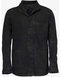 Boris Bidjan Saberi - Brand-embellished Panelled Regular-fit Stretch-cotton Jacket - Lyst