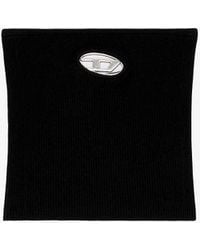 DIESEL - M-calrksvillex Logo-plaque Strapless Knitted Top - Lyst
