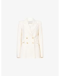 Gabriela Hearst - Stephanie Double-Breasted Wool Blazer - Lyst