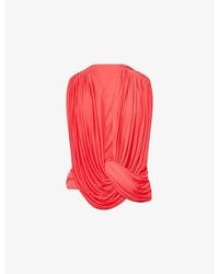 Christopher Esber - Ripple Drape Jersey Top - Lyst