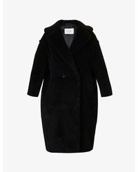 Max Mara - Teddy Alpaca Wool-Blend Coat - Lyst