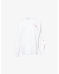Levi's - Graphic-Print Long-Sleeve Cotton T-Shirt - Lyst