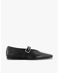 Vagabond Shoemakers - Leather Wioletta Single-Strap Leather Ballet Pumps - Lyst