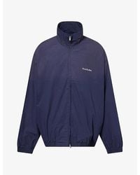 Acne Studios - Olando Logo-Print Cotton Track Jacket - Lyst