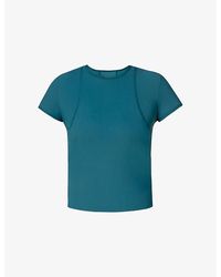 Sweaty Betty - Zero Gravity Race Fit Stretch-Woven T-Shirt - Lyst