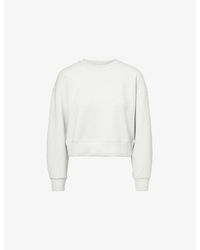 lululemon - Softstreme Oversized Cropped Crewneck Jersey Sweatshirt - Lyst