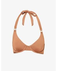 Cheap Monday - Honolulu Ring-Hardware Underwired Bikini Top - Lyst